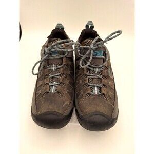 Keen Targhee III Magnet/Smoke Blue Waterproof Hiking Shoes. Size 8.5 Womens